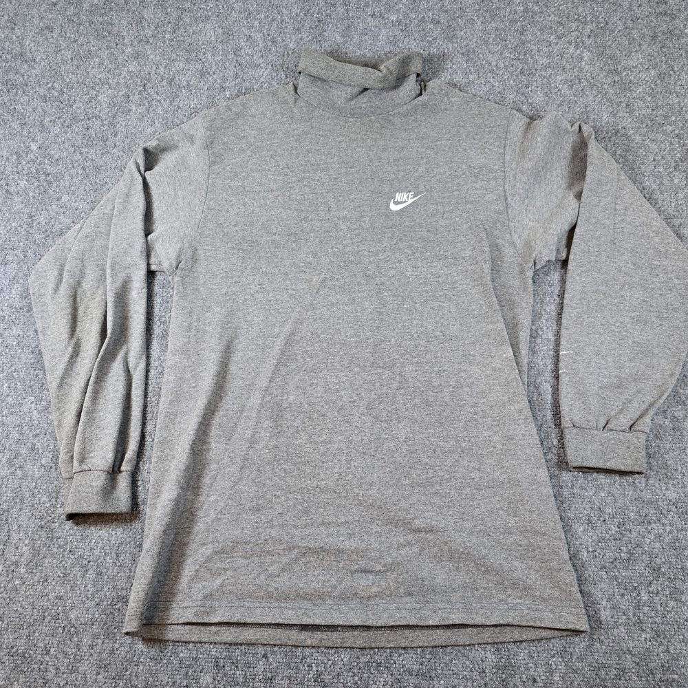 Vintage Nike men's M Med made in usa mock neck pullover sweatshirt‎